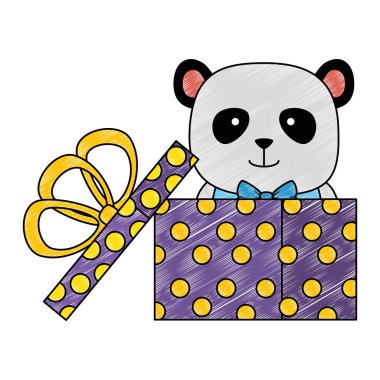 hediye karakter sevimli ayı panda