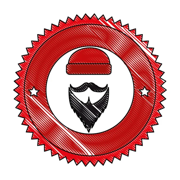 bıyık ve sakal hipster tarzı ile kış şapka