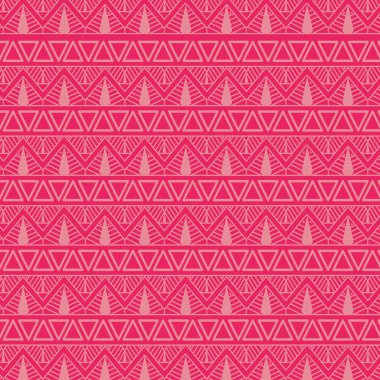 renkli ve üçgen mandalas desen arka plan