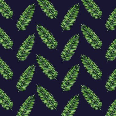 tropikal dalları bitkiler tarzı bırakır