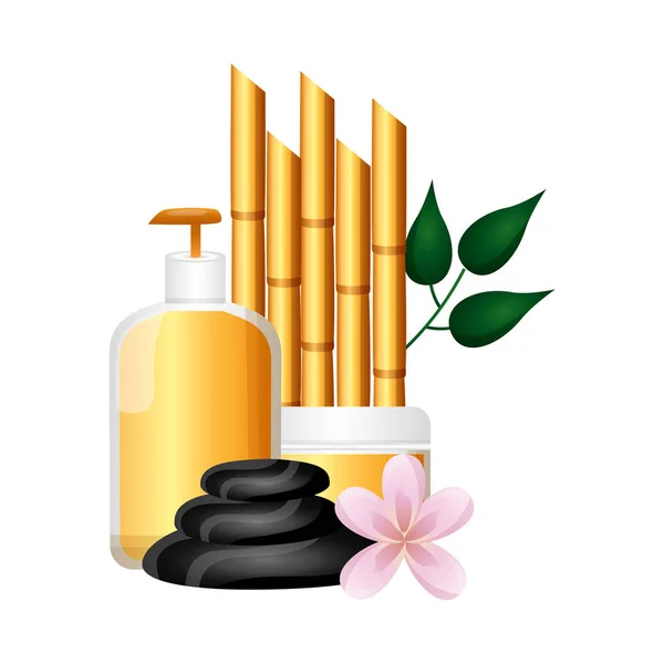 Terapia de tratamiento spa — Vector de stock