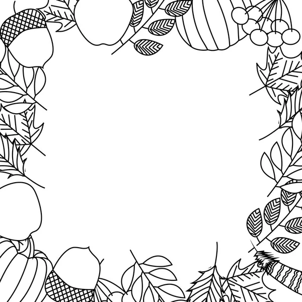 doğal çerçeve beyaz arka plan üzerinde yaprak yaprakları