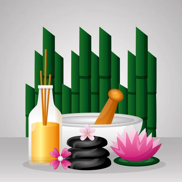 Terapia de tratamiento spa — Vector de stock