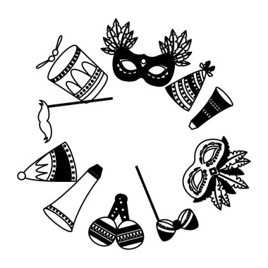 Karnaval şenlikli kutlama