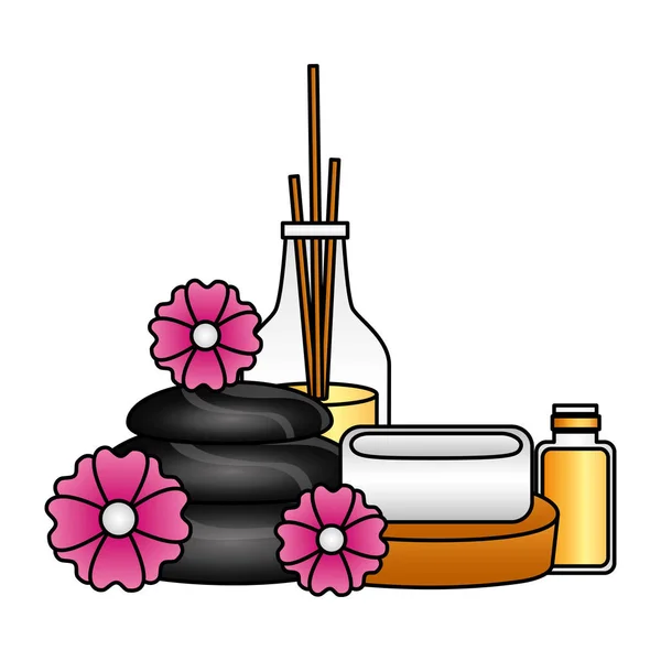 Terapia de tratamiento spa — Vector de stock