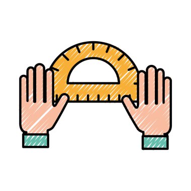 iletki aracı ile grafik tasarımcı el