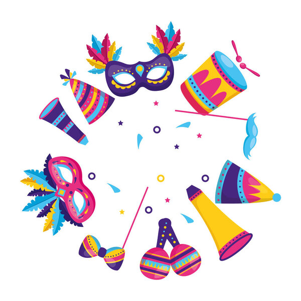 Празднование карнавала
