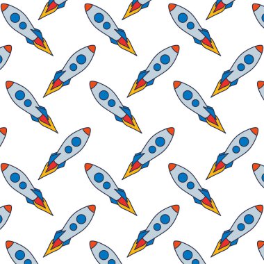 başlangıç roket simge deseni