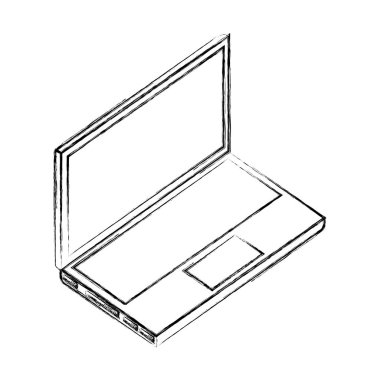 Dizüstü izometrik cihaz dijital Gadget