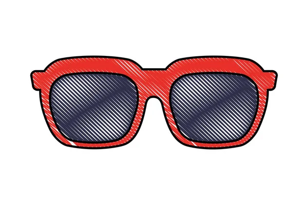 眼镜配件时尚时尚光学元件 — 图库矢量图片