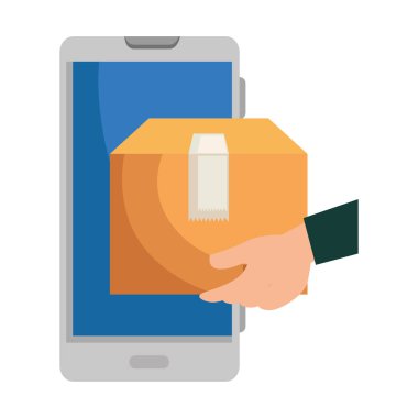 teslim kutusu uygulaması ile akıllı telefon kullanarak el