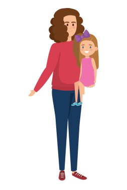 kadın öğretmen ile mutlu öğrenci kız