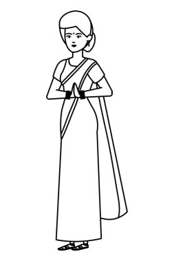 hindistan karakter güzel kadın