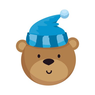 şapkalı küçük ayı oyuncak