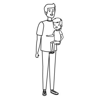 erkek öğretmen ile mutlu öğrenci çocuk