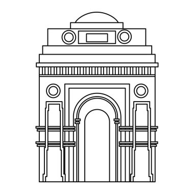 hint kapı kemer anıt simgesi