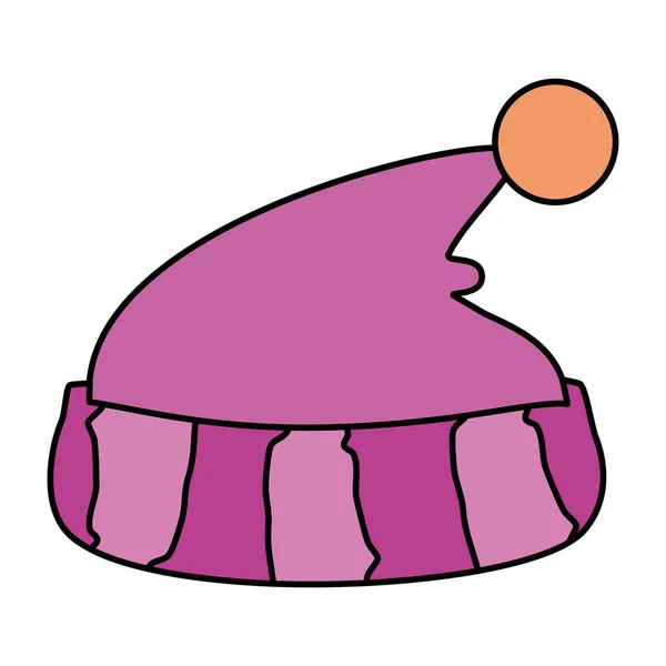 Детская шляпа спящий изолированный значок — стоковый вектор