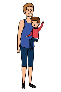 erkek öğretmen ile mutlu öğrenci çocuk