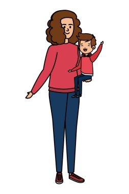 kadın öğretmen ile mutlu öğrenci çocuk