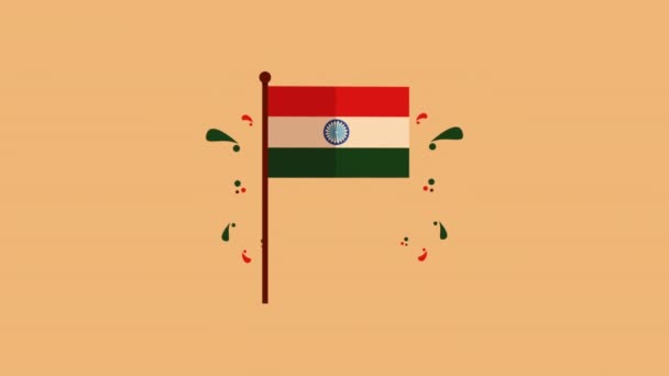 Ημέρα ανεξαρτησίας της Ινδίας — Αρχείο Βίντεο