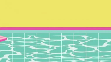 Yaz saati deniz sahnesi