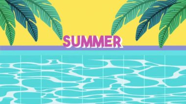 Yaz saati deniz sahnesi