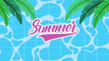 Yaz saati deniz sahnesi