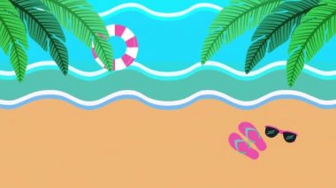 Yaz saati deniz sahnesi