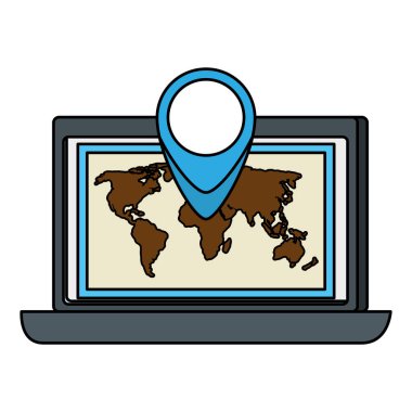 teslimat hizmeti uygulaması ile dizüstü bilgisayar