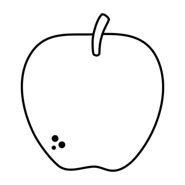 elma taze meyve sağlıklı simgesi