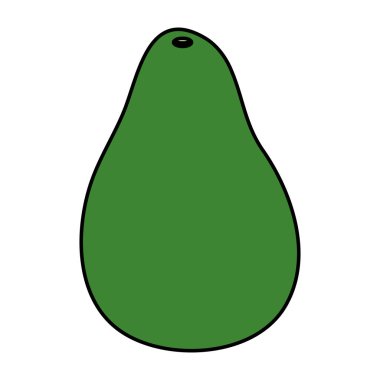 avokado taze sebze sağlıklı ikon