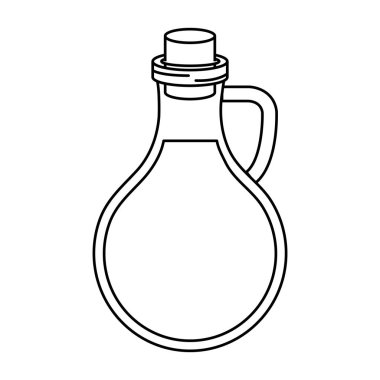 Zeytinyağı şişesi sağlıklı yiyecekler