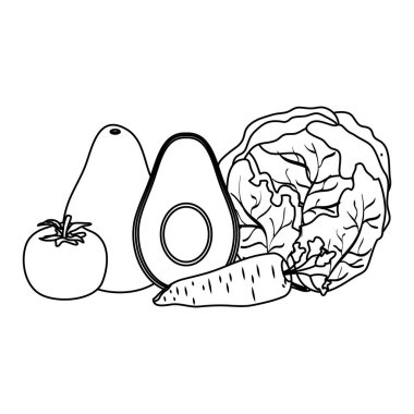 taze sebze ve meyve sağlıklı gıda