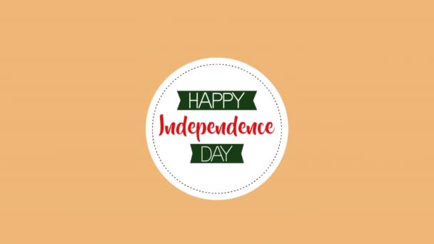 Día de la independencia de India — Vídeos de Stock