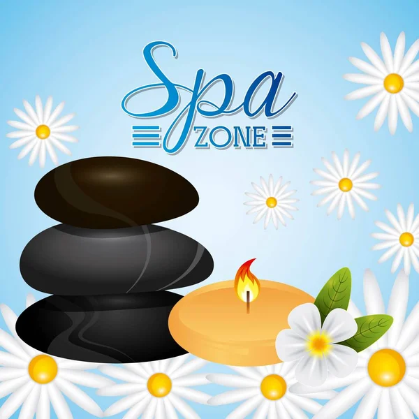 Spa zone  Vector — Stock Vector