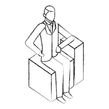 veri ağ işadamı kavramı