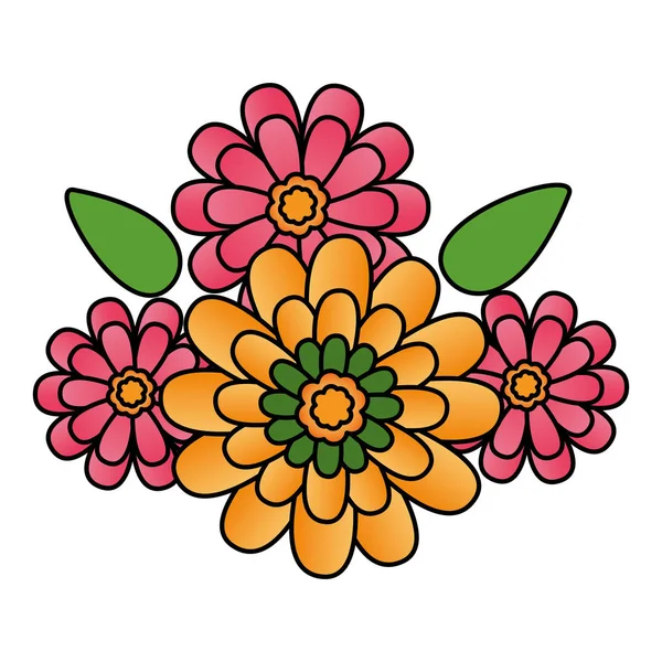 Blumenschmuck — Stockvektor