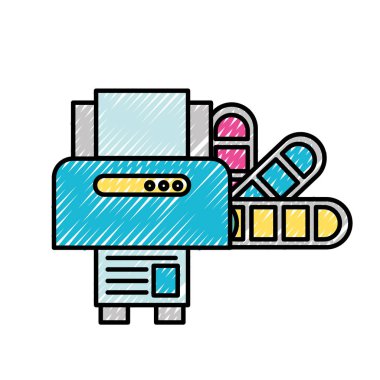 grafik tasarım yazıcı makine ve renk tonu