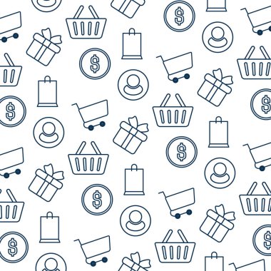 desen e-ticaret izole simgesi