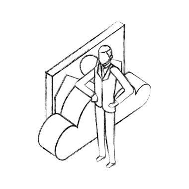 veri ağ işadamı kavramı