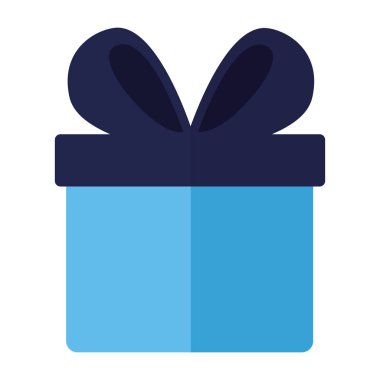 beyaz zemin üzerine sarılmış hediye kutusu