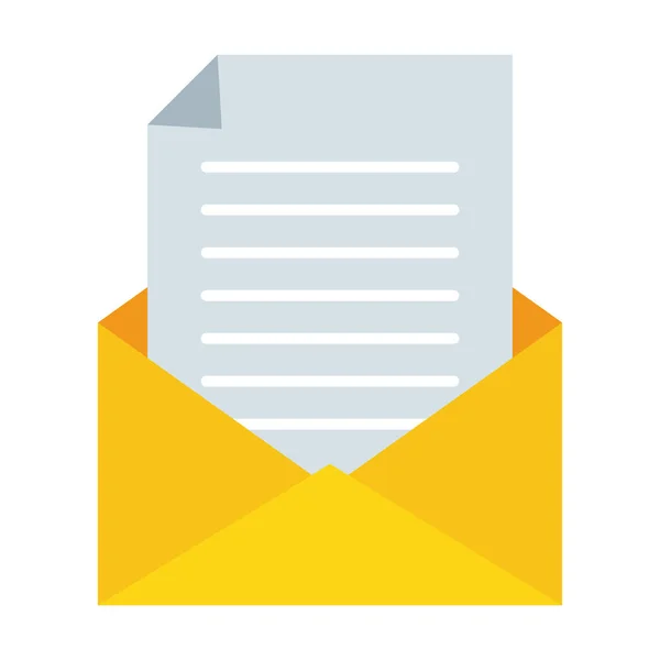 Invia email relative — Vettoriale Stock