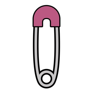 beyaz arka planda bebek pin simgesi