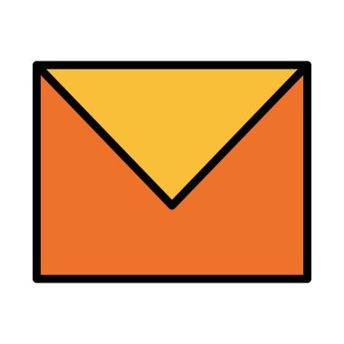 e-posta zarfı ileti vektör illüstrasyon