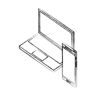 dizüstü bilgisayar ve akıllı telefon dijital cihazlar