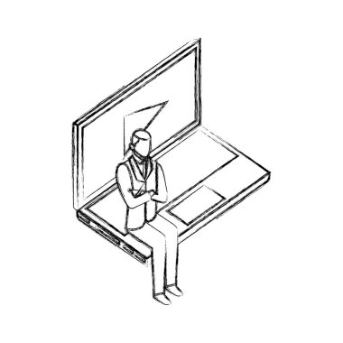 veri ağ işadamı kavramı