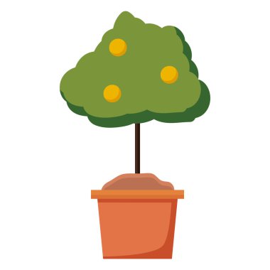 araçları dekorasyon düz tasarım bahçe