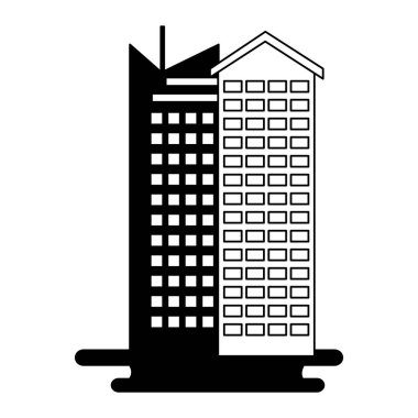 Bina kentsel vektör şehir