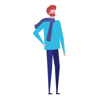 Sakallı genç adam Avatar karakteri