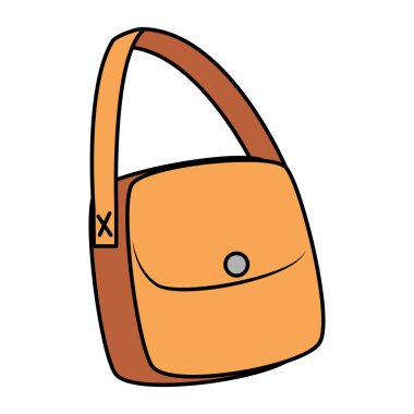 aksesuar çanta izole kadın simge